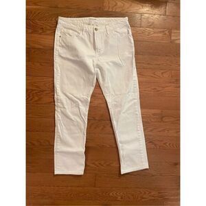 Frame Le Garçon White Denim Jeans